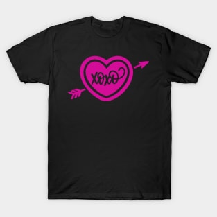 XOXO Cupid heart T-Shirt